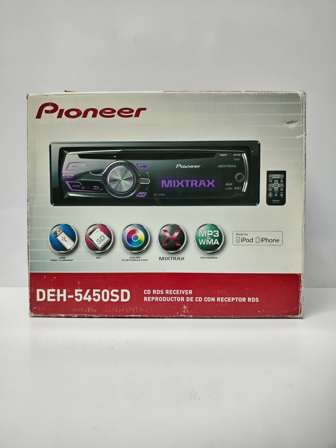پخش کارکرده پایونر مدل DEH5450SD
