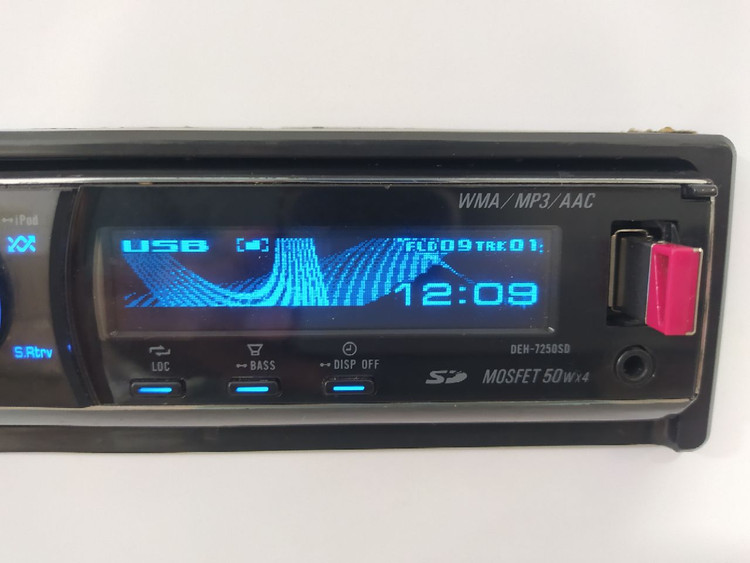 پخش 7250 SD پایونیر استوک