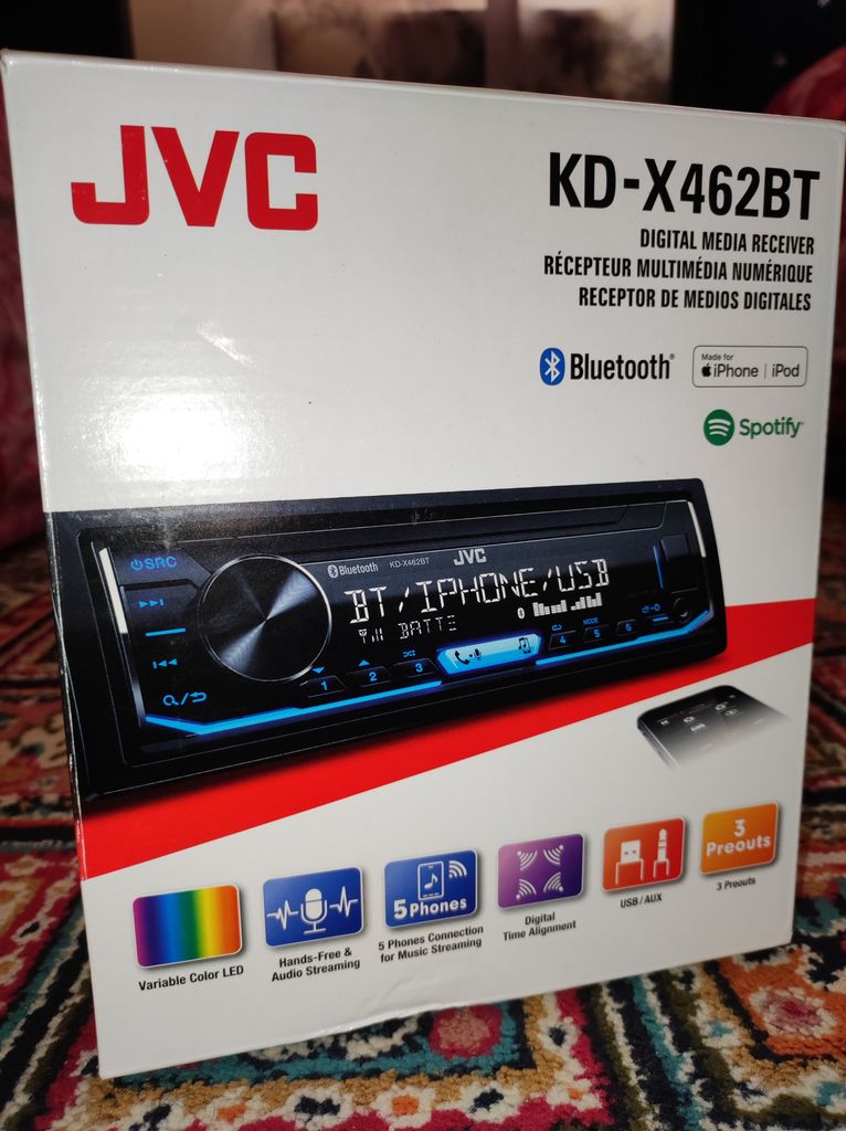 پخش جی وی سی KDX462BT